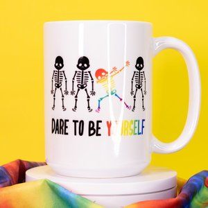 Pride Coffee Mugs 🌈 "Be Yourself" 12oz or 15oz